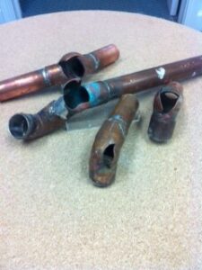 old plumbing valves