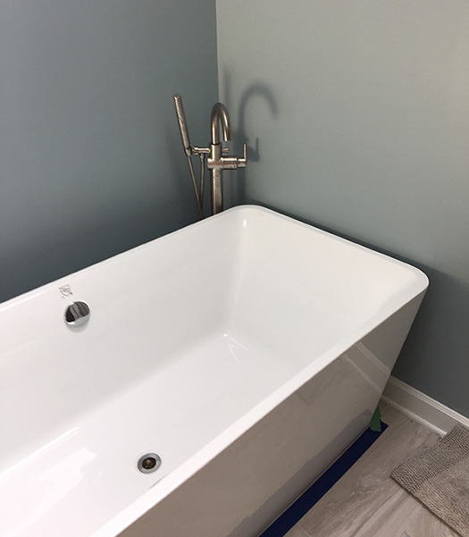 Finished Bathtub Installation 
